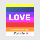 Liebe Vinyl Sticker (Blatt)