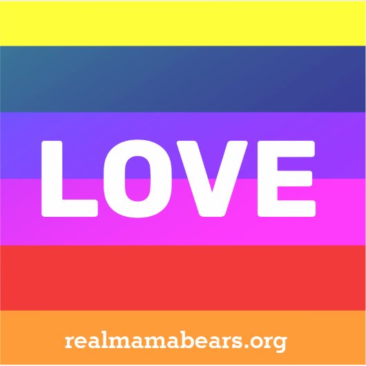 Liebe Vinyl Sticker (Vorderseite)