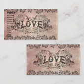 Liebe Visitenkarte (Vorne/Hinten)