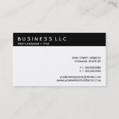 Liebe Visitenkarte (Rückseite)