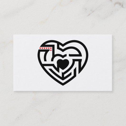 Liebe Visitenkarte (Vorderseite)