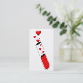 Liebe Visitenkarte (Stehend Vorderseite)