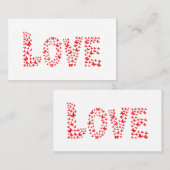 Liebe Visitenkarte (Vorne/Hinten)