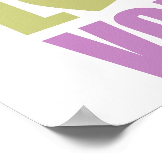 Liebe Vodka Poster (Ecke)