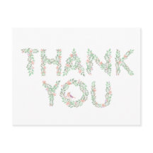 Liebe Vögel & Briefe Vielen Dank