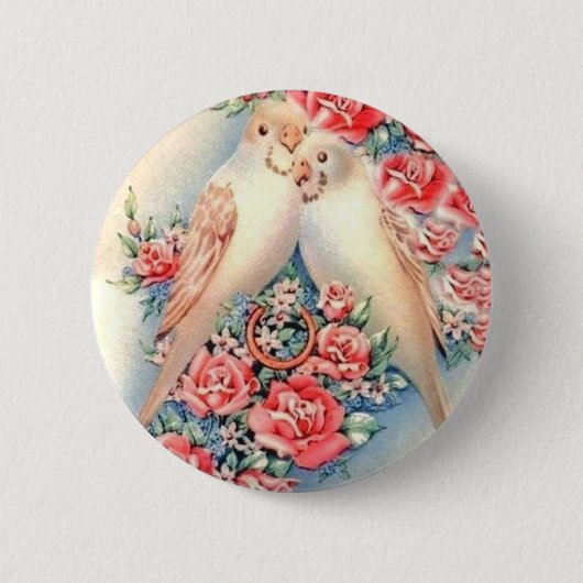 Liebe-Vögel Button (Vorderseite)