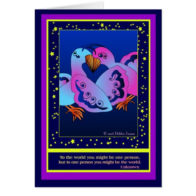 Liebe-Vögel durch Debbie Jensen (Vorne)