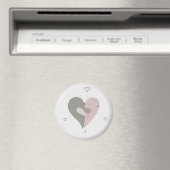 Liebe Vögel Herz Magnet (In Situ (Geschirrspüler))