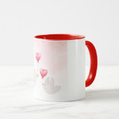 liebe Vögel herzlich Tasse (VorderseiteRechts)