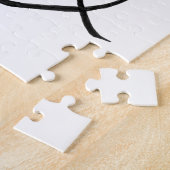 Liebe-Vögel in einem Etzeichen Puzzle (Seite)