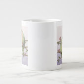 Liebe-Vögel Jumbo-Tasse (Vorderseite)