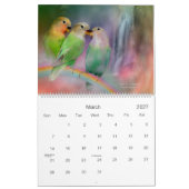 Liebe-Vogel-Kunst-Kalender 2011 Kalender (Mär 2027)