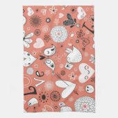 Liebe-Vogel-Muster Küchentuch (Vertikal)