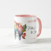 Liebe Vögel Mutter der Braut Tasse (VorderseiteRechts)