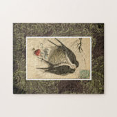 Liebe-Vögel Puzzle (Horizontal)