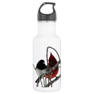 Liebe-Vogel-sonderbare Paare Edelstahlflasche