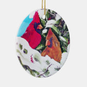 Liebe-Vogel-Verzierung Keramik Ornament (Rechts)