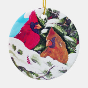Liebe-Vogel-Verzierung Keramik Ornament