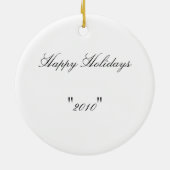 Liebe-Vogel-Verzierung Keramik Ornament (Hinten)