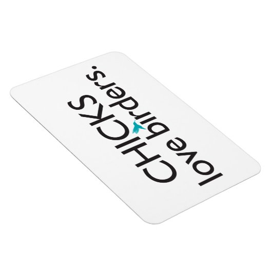 Liebe Vogelbeobachter Magnet (Rechte Seite)