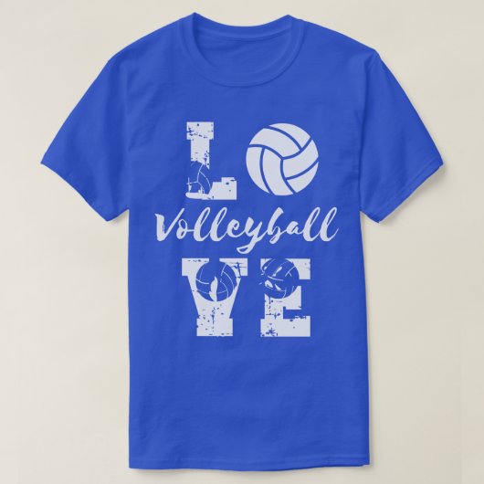 Liebe Volleyball 26 T-Shirt (Design vorne)