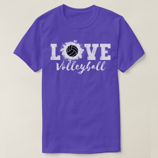 Liebe Volleyball 5 T-Shirt (Design vorne)