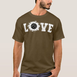 Liebe Volleyball 6 T-Shirt