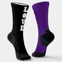 LIEBE Volleyball Player Custom Team Colors Sport Socken