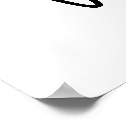 Liebe Volleyball Poster (Ecke)