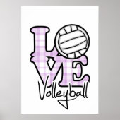 Liebe Volleyball Poster (Vorne)