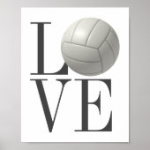 LIEBE Volleyball Poster (Vorne)