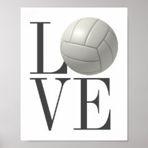 LIEBE Volleyball Poster