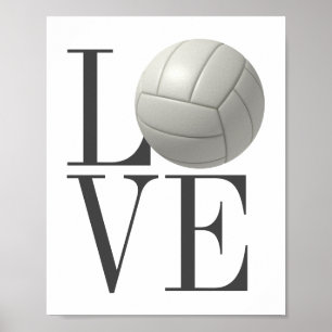 LIEBE Volleyball Poster