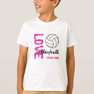 Liebe Volleyball Street Style Unisex Kids T-Shirt