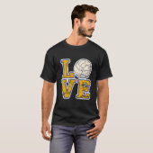 Liebe Volleyball T-Shirt (Vorne ganz)