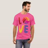Liebe Volleyball T-Shirt (Vorne ganz)