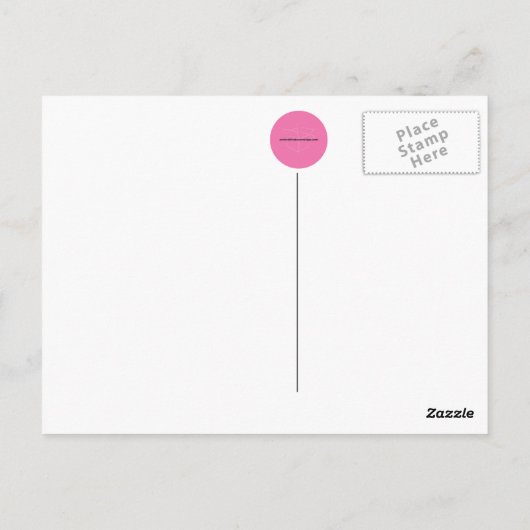 Liebe Vom Waldrand Postkarte (Rückseite)