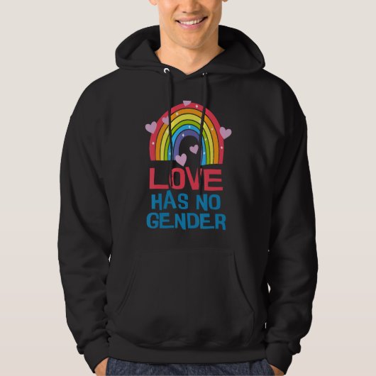 Liebe von 5 hoodie (Vorderseite)