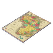 Liebe von Afrikazeitschrift/-notizbuch Notizblock (Linke Seite)