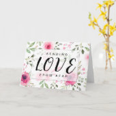 Liebe von Aftercolor-Flora senden Karte (Gelbe Blume)