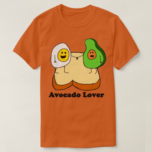 Liebe von Avocado 19 T-Shirt (Design vorne)