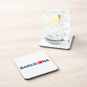 Liebe von Barcelona Untersetzer (Rechte Seite)