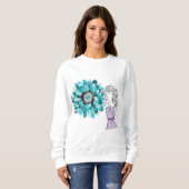 Liebe von Blume Sweatshirt (Vorne ganz)