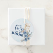Liebe von Bride Etwas Blue Brautparty Geschenkanhänger (Beispiel)