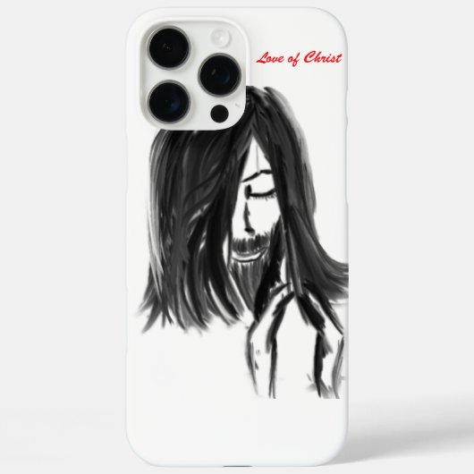 Liebe von Christ Art iPhone / iPad Fall Case-Mate iPhone Hülle (Rückseite)
