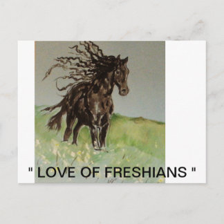 Liebe VON FRESHIANS Postkarte