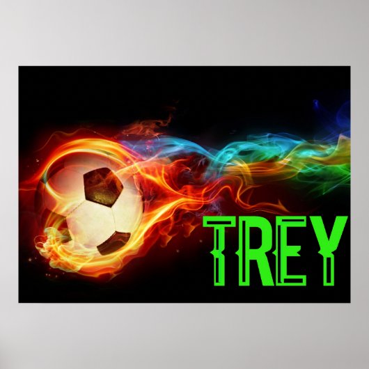 Liebe von Fußball-Fußball-Spielern Poster (Vorne)