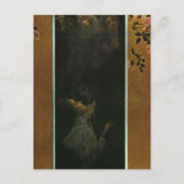 Liebe von Gustav Klimt Postcard Postkarte (Vorderseite)