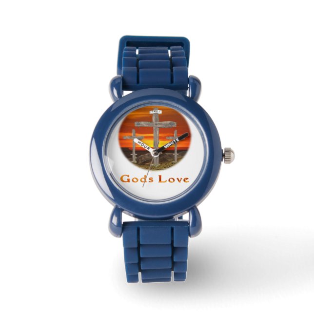 Liebe von Gütern Armbanduhr (Vorderseite)
