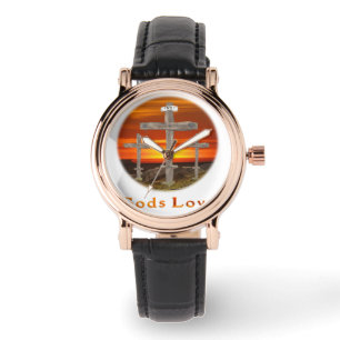 Liebe von Gütern Armbanduhr